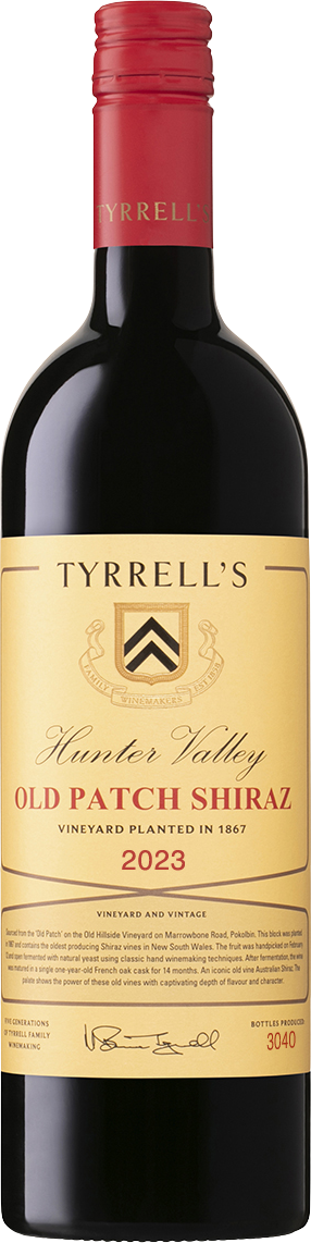 Tyrrell’s Wines Old Patch Shiraz 2023
